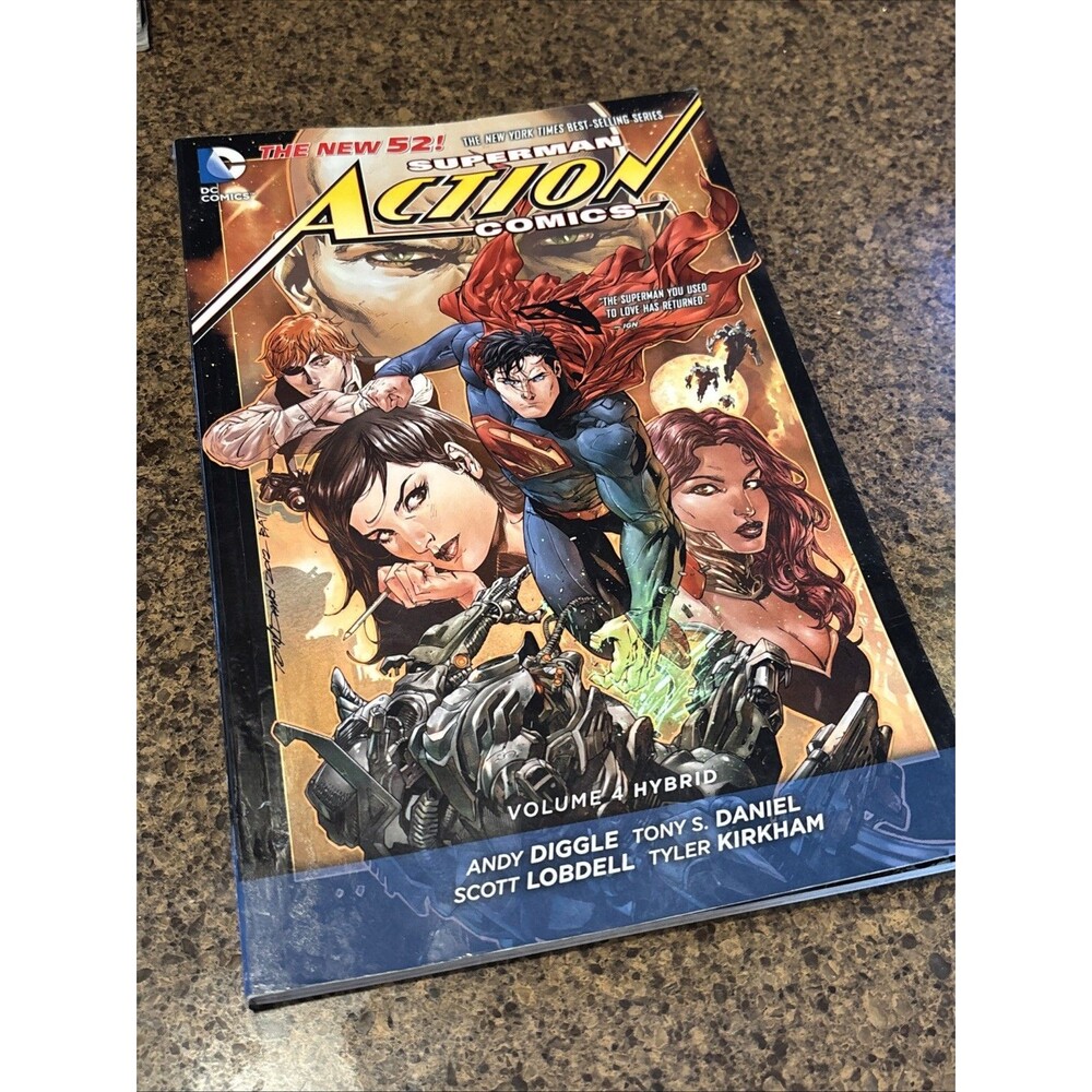 Superman Action Comics - Hybrid Vol. 4 by Andy Diggle New 52 (2014, Paperback)